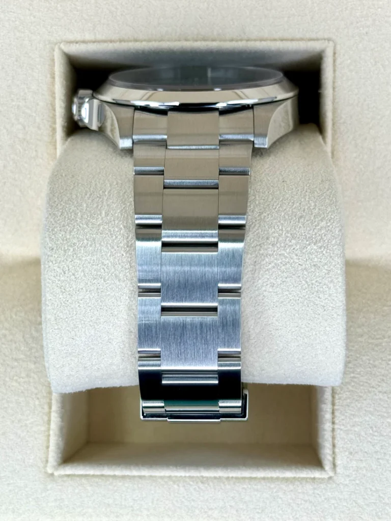 RLX Oyster Perpetual Air King Black Dial Steel Mens Watch 126900 Box Card