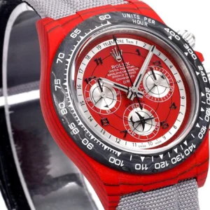 Rolex Cosmograph Daytona DIW Carbon AVIA Red 40mm Replica 1:1 – Top Quality Version