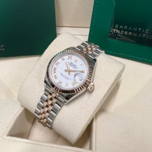 RLX Lady-Datejust 31mm 279171 White Roman Oyster Stainless Steel and Rose Gold