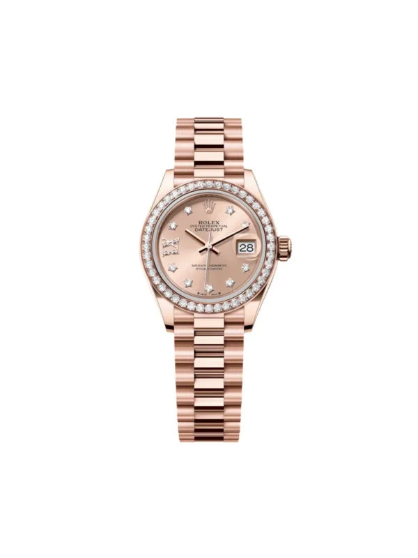 RLX Lady-Datejust 31mm 279135RBR Rose Diamond Dial Jubilee Bracelet