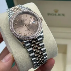 RLX Datejust 36mm 126281 Rose Dial Oyster 36mm Bracelet