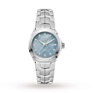 TAG Heuer Link Date Quartz Date 32mm Mother Of Pearl Ladies Watch WBC1313.BA0600
