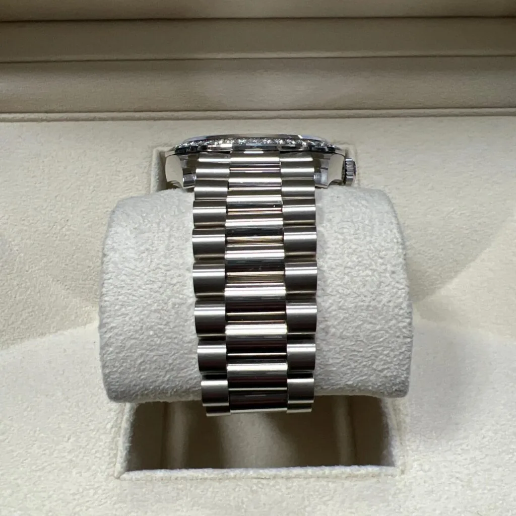 RLX Day-Date 40mm 228349RBR-0003 Bright Black Dial President Bracelet