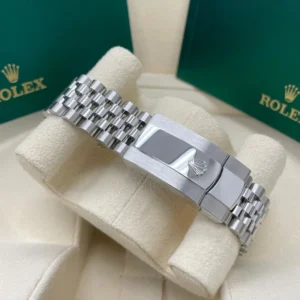 RLX Datejust 36mm 126234 Blue Fluted Motif Diamond Dial Jubilee Bracelet Watch