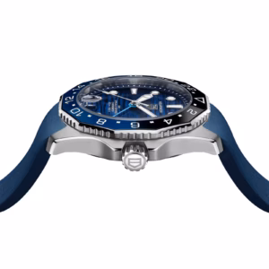 TAG Heuer Aquaracer Professional 300 GMT 42mm Mens Watch Blue Rubber WBP5114.FT6259