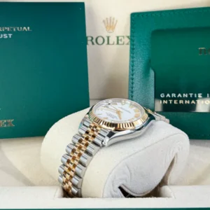 RLX Datejust m278273-0001/0002 31mm White Dial Stainless Steel and Yellow Gold Oyster Watch
