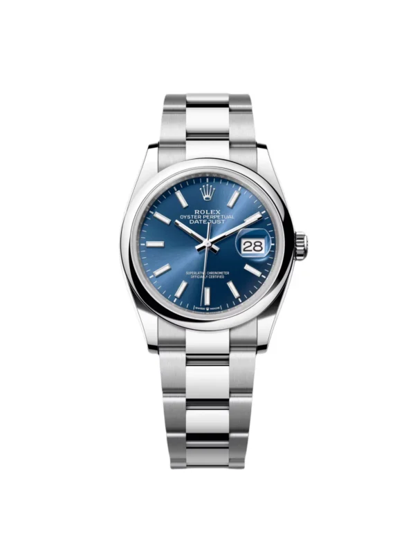 RLX Datejust 36mm 126200 Stainless Steel Blue Dial Oyster Watch