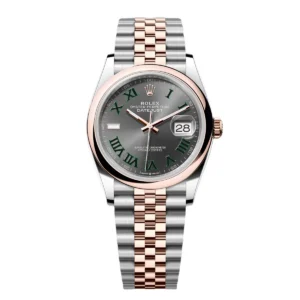 RLX Datejust 36mm 126201 Slate Dial Jubilee Bracelet Watch