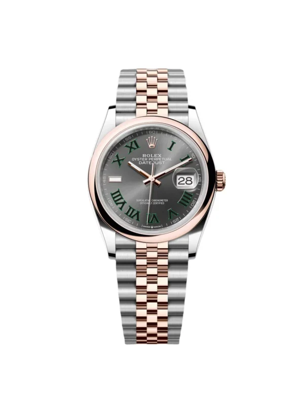 RLX Datejust 36mm 126201 Slate Dial Jubilee Bracelet Watch