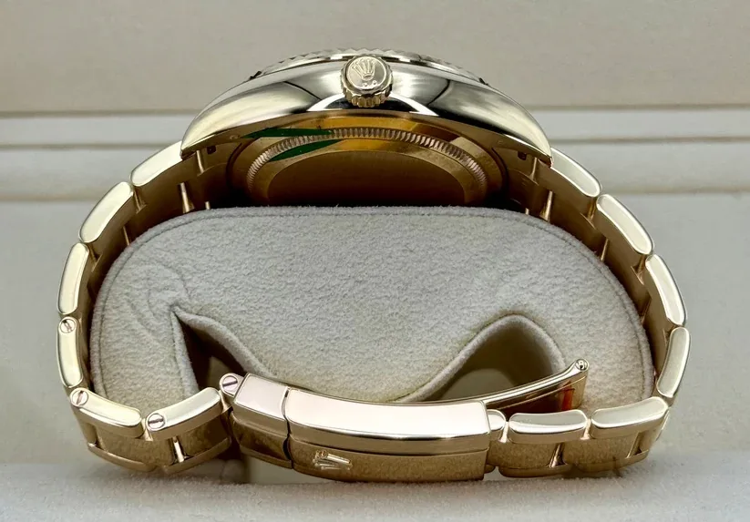 RLX Sky-Dweller 42mm 336938-0003/0006 Yellow Gold White Dial Jubilee