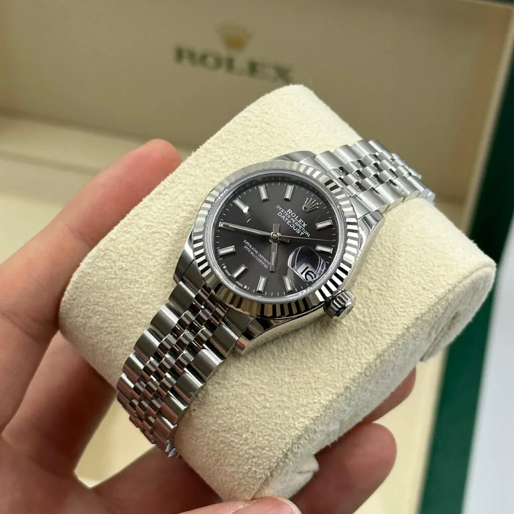 RLX Lady-Datejust 31mm 279174 Dark Grey Dial Oyster Bracelet