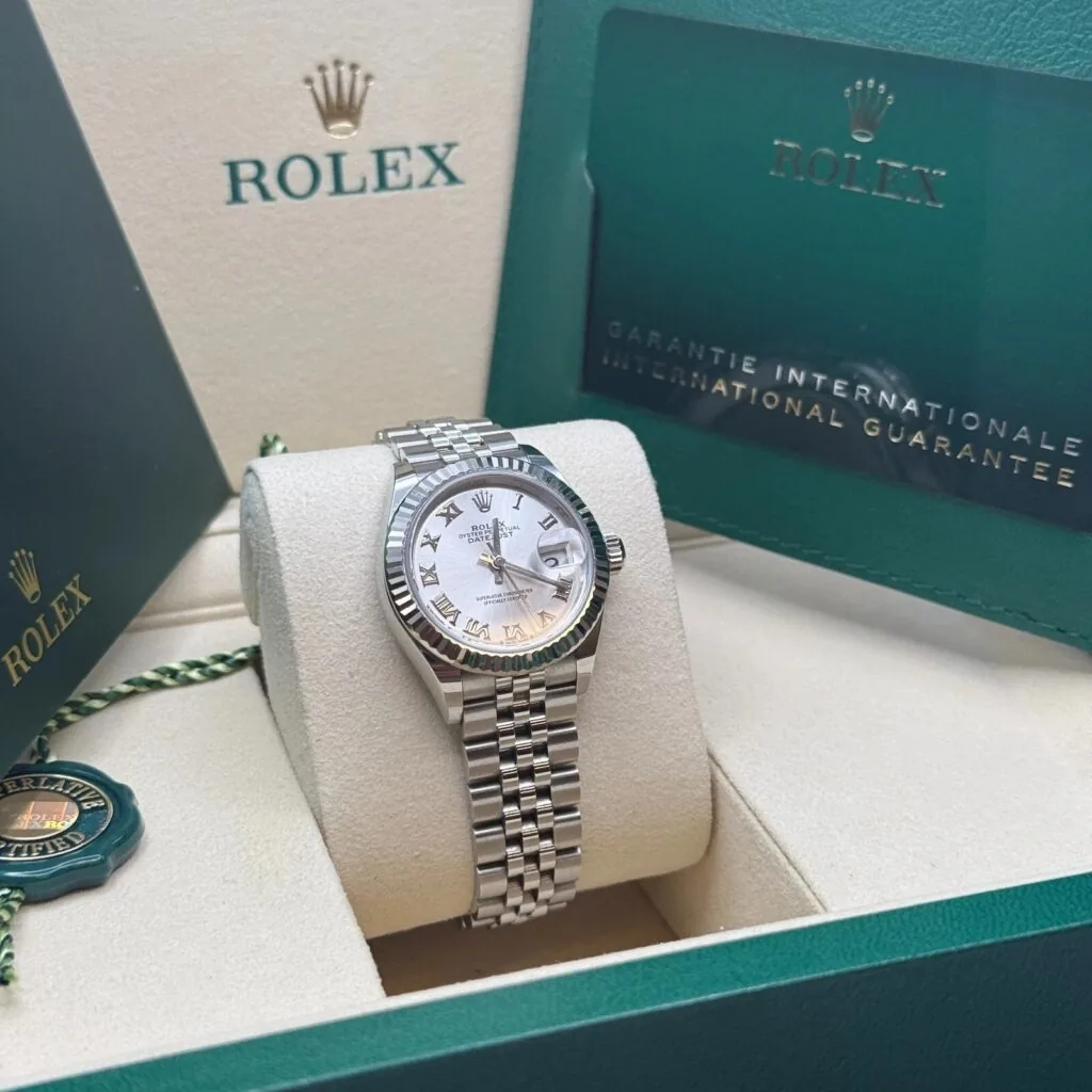 RLX Lady-Datejust 31mm 279174 Silver Roman Dial Oyster Bracelet