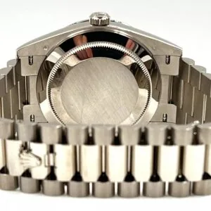 RLX Day-Date 40mm 228349RBR-0039 White Dial President Bracelet