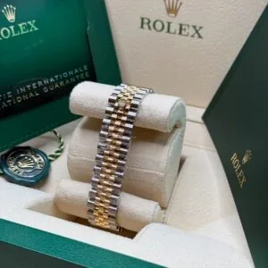 RLX Datejust m278273-0025/0026 31mm Champagne Dial Stainless Steel and Yellow Gold Oyster Watch