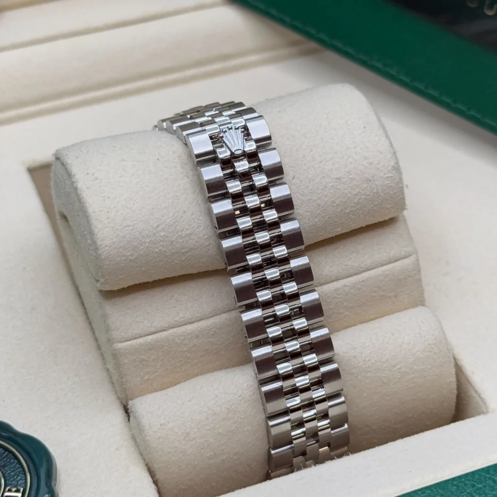 RLX Lady-Datejust 31mm 279174 Silver Diamond Dial Oyster Bracelet