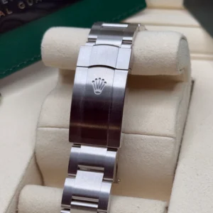 RLX Oyster Perpetual 41mm 124300-0001 Stainless Steel Silver Index Dial Watch