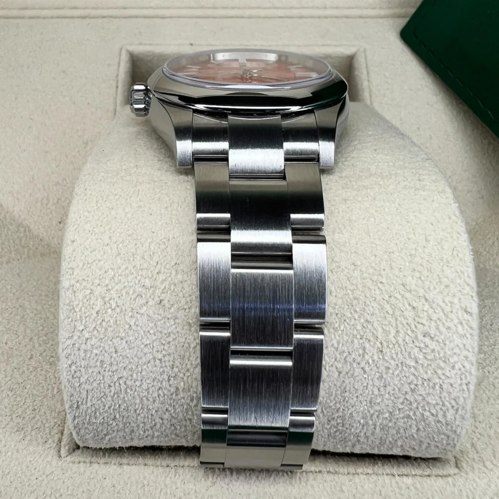 RLX Oyster Perpetual 31mm 277200-0008 Coral Red Dial Oyster Bracelet Watch