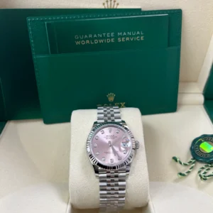 RLX Lady-Datejust 31mm 279174 Pink Diamond Dial Oyster Bracelet