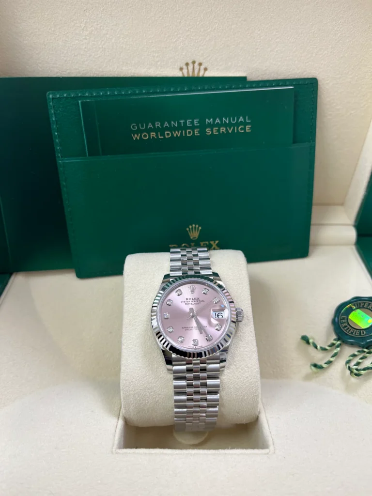 RLX Lady-Datejust 31mm 279174 Pink Diamond Dial Oyster Bracelet