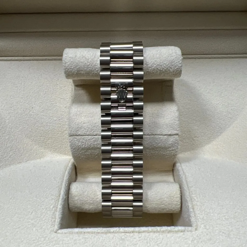 RLX Day-Date 40mm 228349RBR-0003 Bright Black Dial President Bracelet