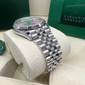 RLX Datejust 36mm 126234 Pink Roman Dial Oyster Stainless Steel