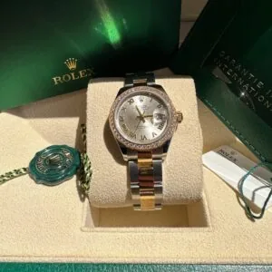 RLX Lady-Datejust 31mm 279383RBR Silver Roman Dial Yellow Rolesor Oyster Bracelet