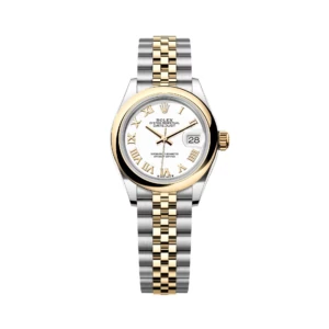 RLX Lady-Datejust 31mm 279163 White Roman Dial Oyster Bracelet