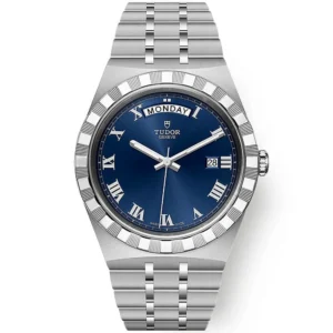TUDOR Royal Date/Day 41mm Blue Roman Dial Men's Automatic Watch M28600-0005