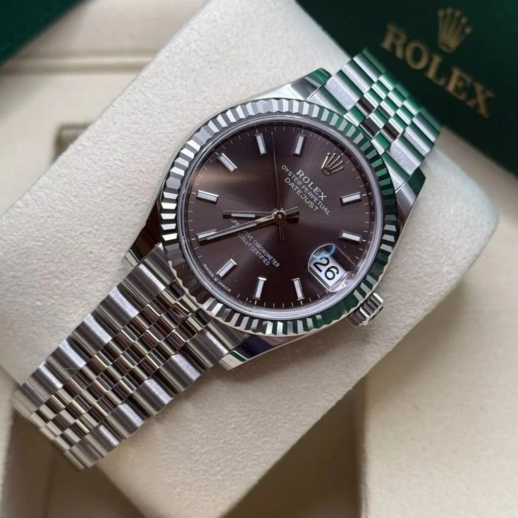 RLX Datejust m278274-0015/0016 Dark Grey Dial 31mm Oyster Bracelet