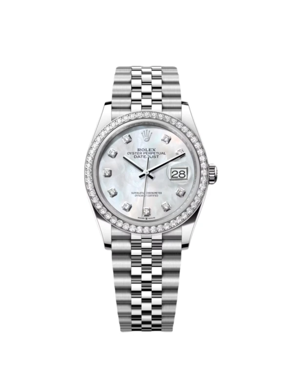 RLX Datejust 36mm 126284 Mother-of-Pearl Dial Oyster Bracelet