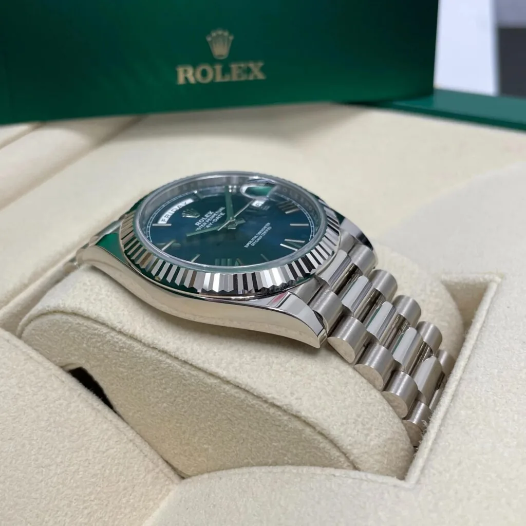 RLX Day-Date "President" 40mm Blue Roman Dial 228236-0007
