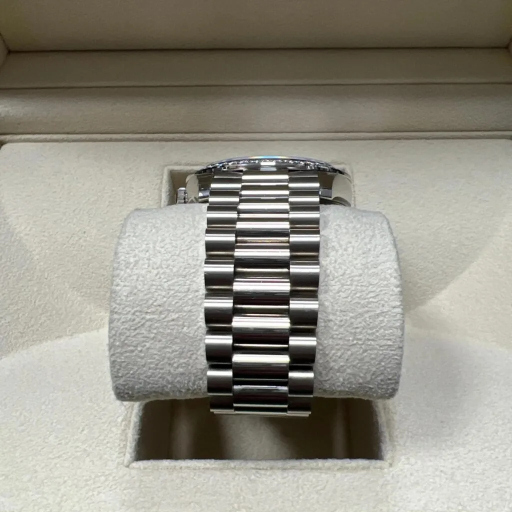 RLX Day-Date 40mm 228349RBR-0003 Bright Black Dial President Bracelet