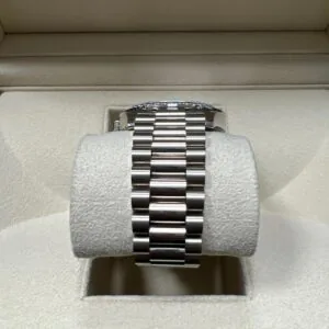 RLX Day-Date 40mm 228349RBR-0003 Bright Black Dial President Bracelet