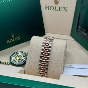 RLX Lady-Datejust 31mm 279381RBR Chocolate Diamond Dial Oyster Bracelet