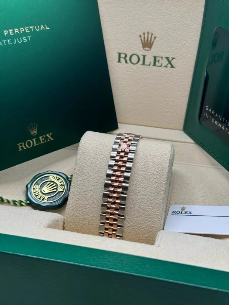 RLX Lady-Datejust 31mm 279381RBR Chocolate Diamond Dial Oyster Bracelet