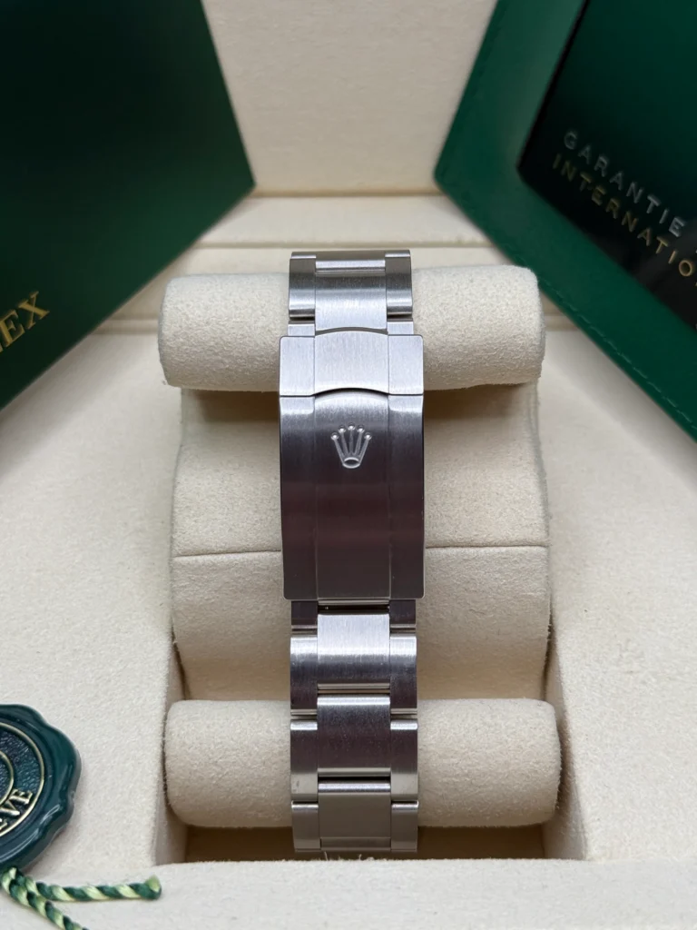RLX Oyster-Perpetual 41mm 124300-0002 Stainless Steel Black Index Dial Watch