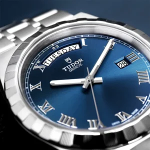 TUDOR Royal Date/Day 41mm Blue Roman Dial Men's Automatic Watch M28600-0005