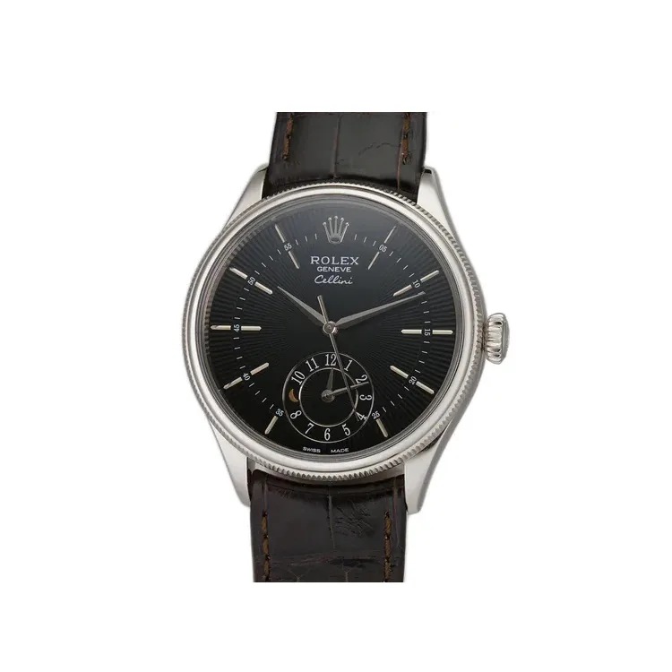 RCellini Dual Time Solid 18k White Gold Men's Watch 50529-0010