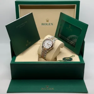 RLX Datejust m278271-0001/0002 White 31mm Dial Oyster Bracelet Watch