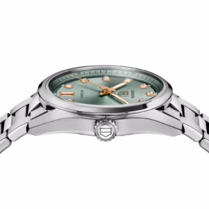 TAG Heuer Carrera Date 36mm Ladies Watch Green Diamond Dot WBN2317.BA0001