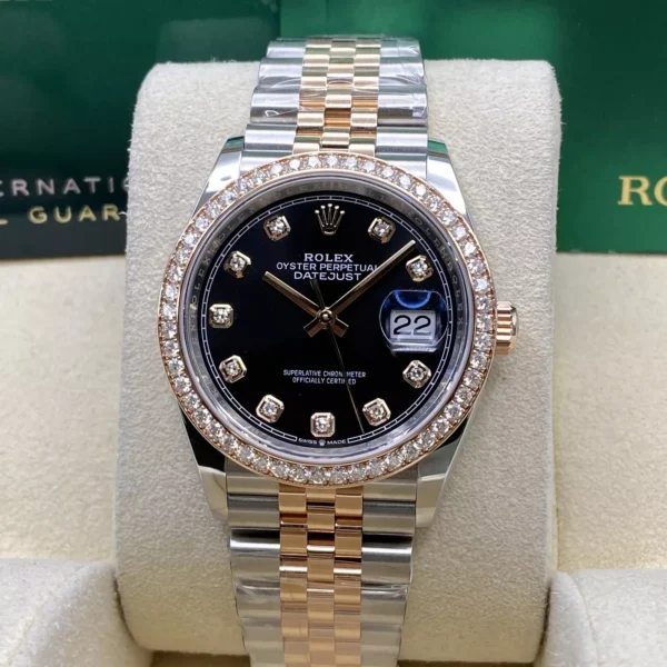 RLX Datejust 36mm 126281 Black Dial Jubilee Bracelet