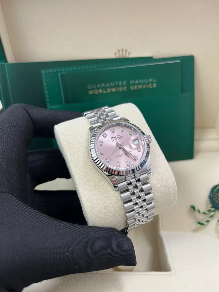 RLX Lady-Datejust 31mm 279174 Pink Diamond Dial Oyster Bracelet