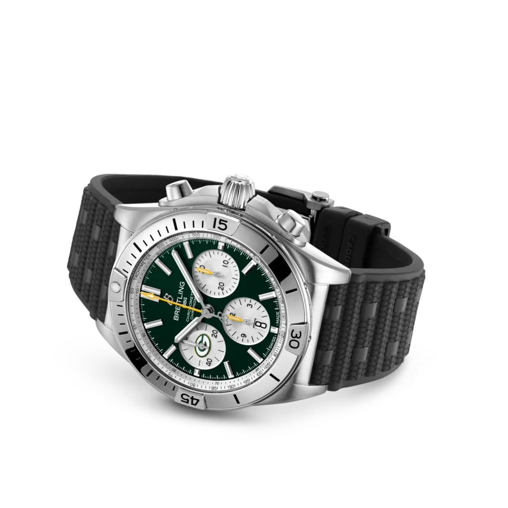 Breitling Chronomat B01 42 NFL Green Bay Packers Edition AB01342B1L1S1
