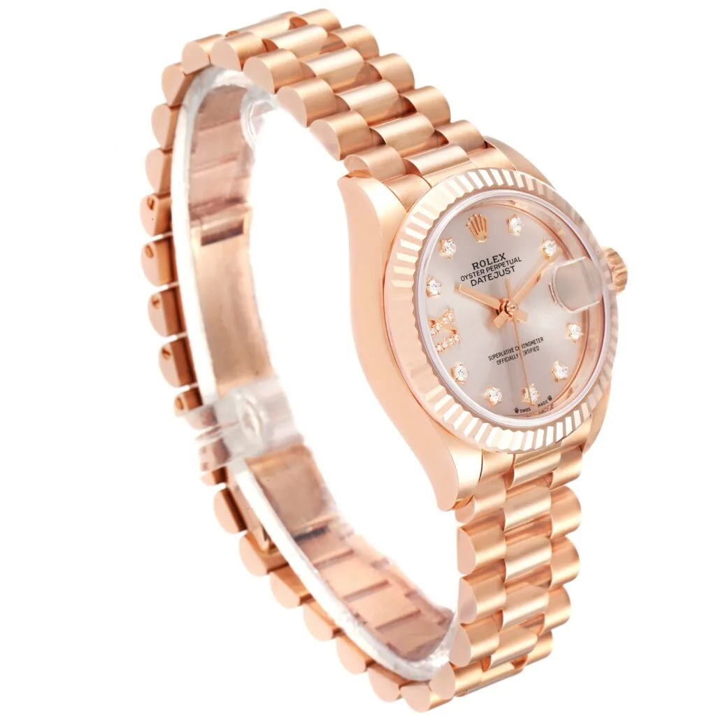 RLX Lady-Datejust 31mm 279175 Rose Dial President Everose Gold