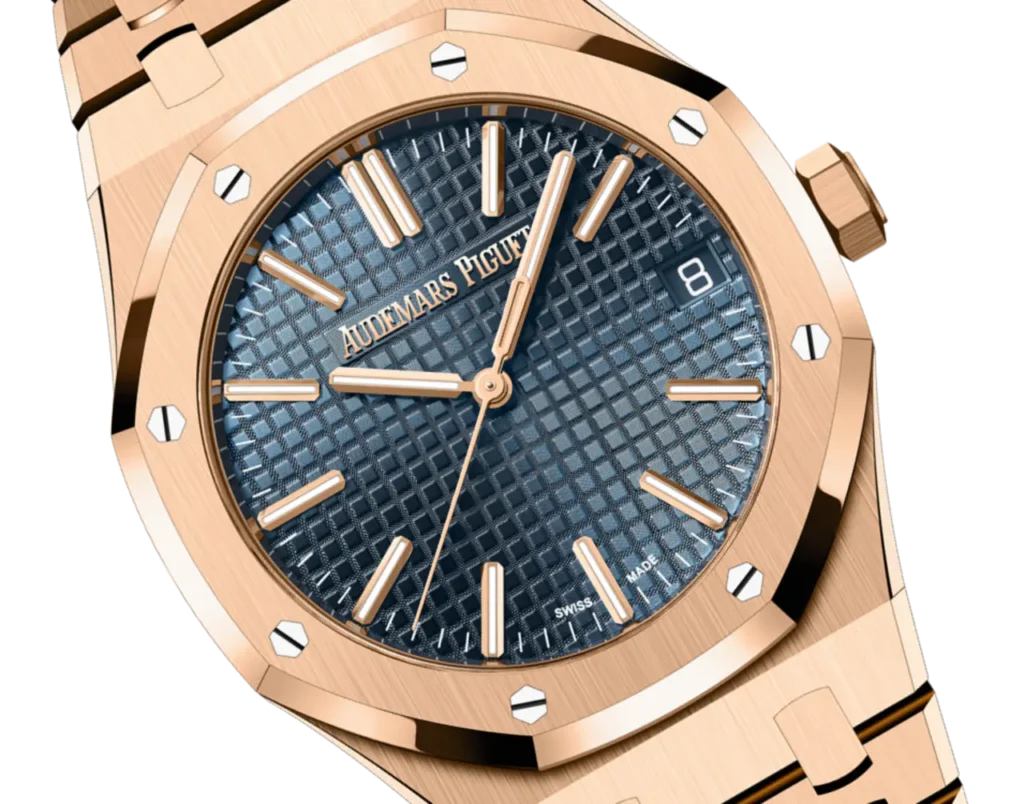A&P ROYAL OAK Pink Gold “Night Blue Cloud 50” Dial 41mm