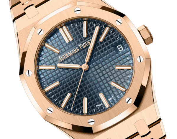 A&P ROYAL OAK Pink Gold “Night Blue Cloud 50” Dial 41mm