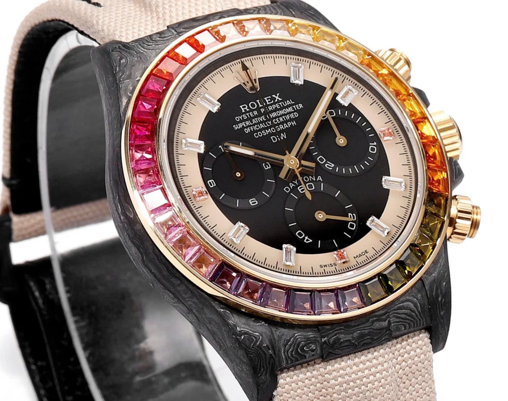 Rolex Cosmograph Daytona Rainbow 116595RBOW 40mm Replica 1:1 – Top Quality Version