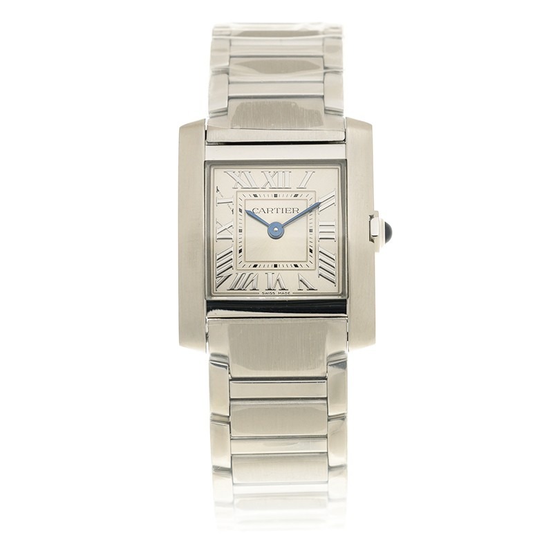 Cartier Tank Francaise Watch Small Model WSTA0065 - United Luxury