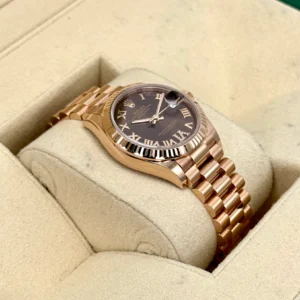 RLX Datejust m278275-0025 Chocolate 31mm Dial