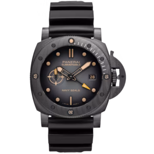 Panerai Submersible QuarantaQuattro GMT Navy SEALs Carbotech™ 44mm PAM01513